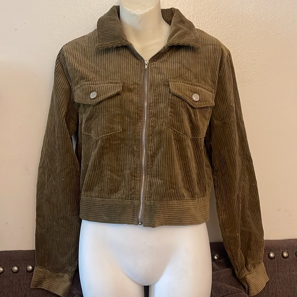 🚨New LOST+ WANDER Cropped Corduroy Jacket - Picture 4 of 4